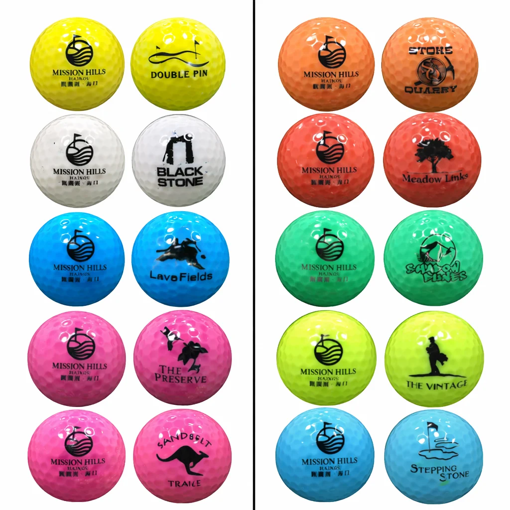Colored Promotional Logo Balls Angle 2