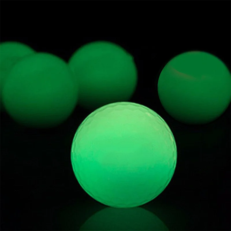 Two Piece Fluorescence / Glow-in-the-Dark Golf Ball Angle 4
